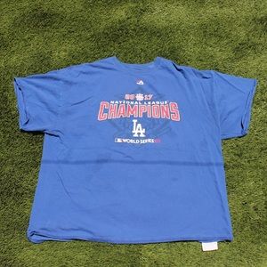 2017 L.A Dodgers National League Champions T-shirt